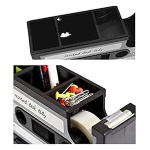 Dispensador de cinta de cassette soporte para bolígrafos_3
