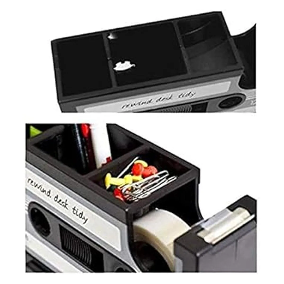 Dispensador de cinta de cassette soporte para bolígrafos_3