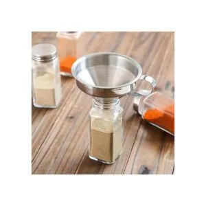 Aozita Embudo de especias de acero inoxidable 188 con_5