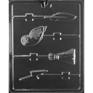 Grandmamas Goodies K174 Owl Bolt Broom Feather Wizard_1