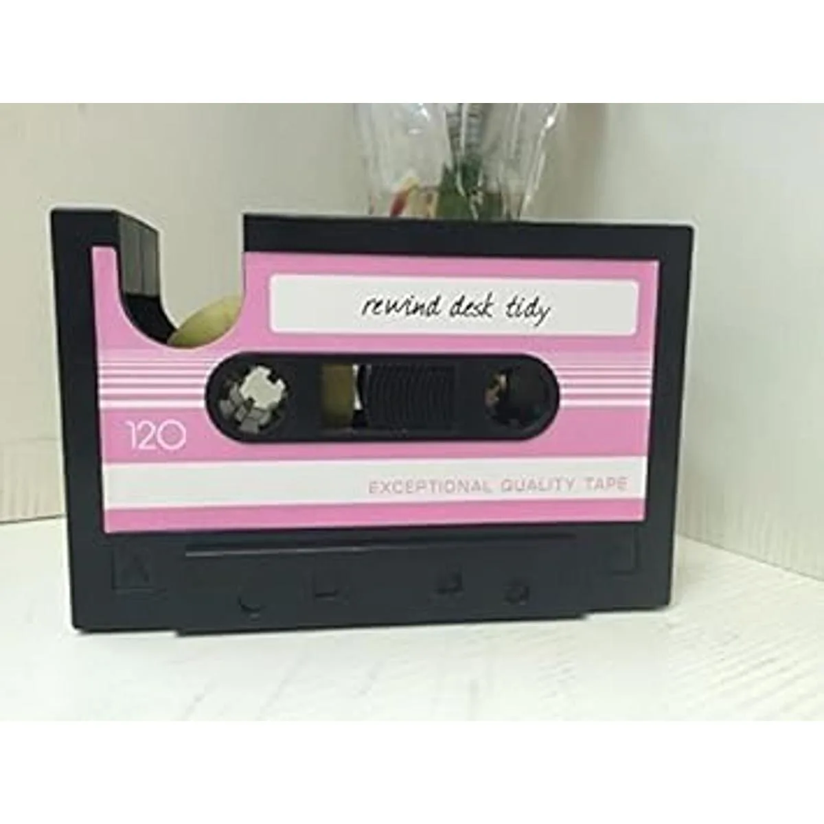 Dispensador de cinta de cassette soporte para bolígrafos_6