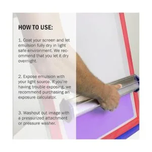 Ecotex PWR Emulsión de serigrafía cuarto de galón 32_4