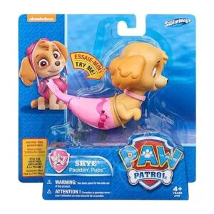 SwimWays Paw Patrol Paddlin Pups Skye juguetes de baño y_2