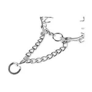 Darkyazi Collar de acero inoxidable duradero para perros_5