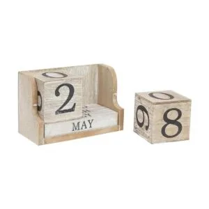 Juvale Bloques de calendario de escritorio de fecha_4