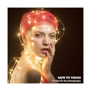 HSicily Luces de hadas enchufables 100 luces LED de 33_3