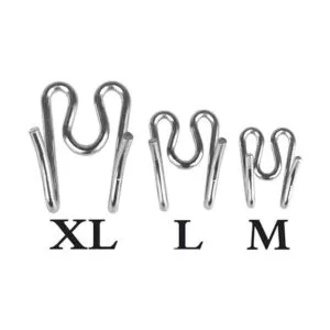 Darkyazi Collar de acero inoxidable duradero para perros_3