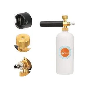 Foseal Cañón de espuma de nieve ajustable con perilla de_2