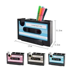 Dispensador de cinta de cassette soporte para bolígrafos_5