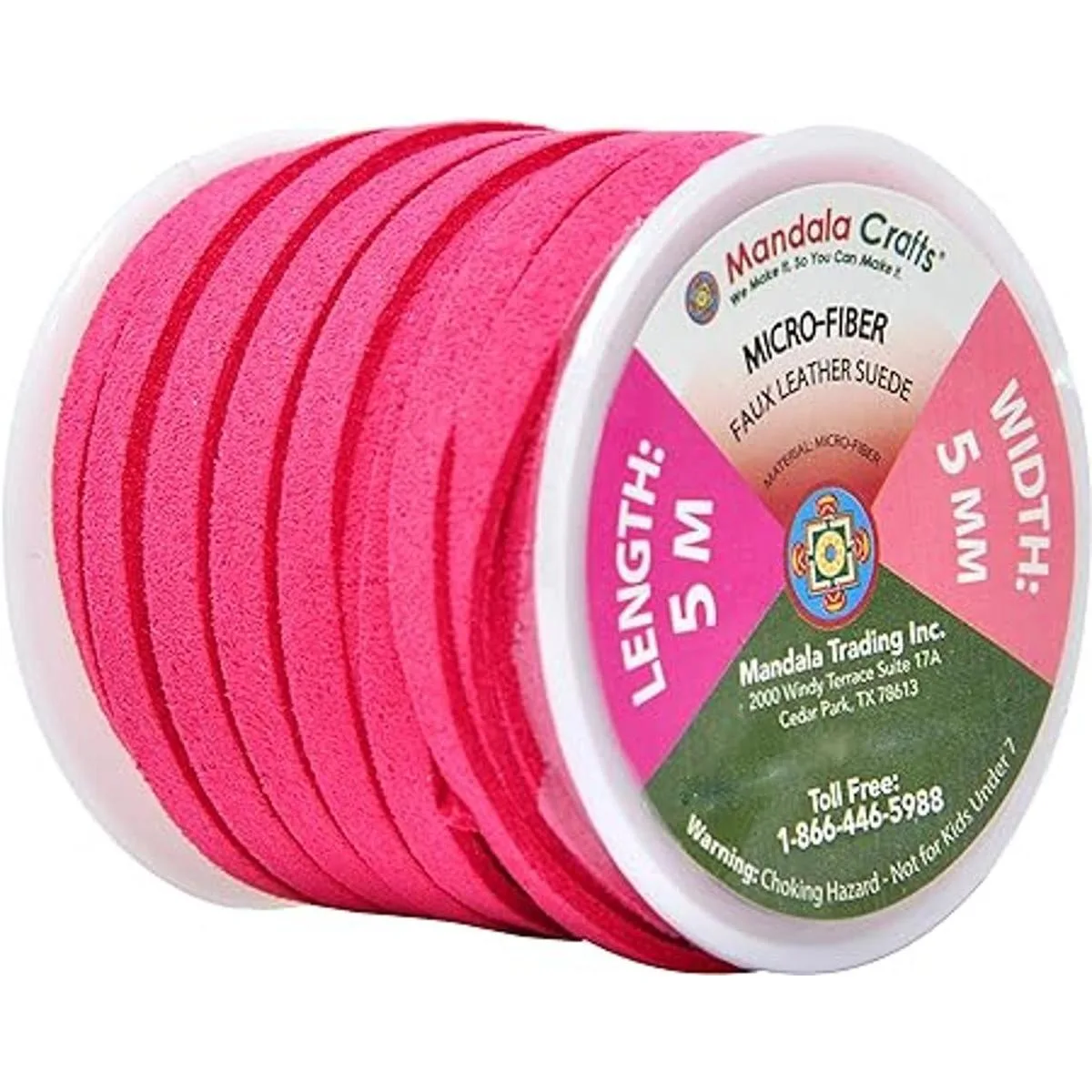 Mandala Crafts Cordón plano para Fabricación de joyas de_3