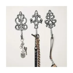 Shabby Chic de Comfify juego de 3 ganchos de pared de_6