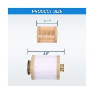 Reemplazo del filtro de combustible diésel FD4616 para_2