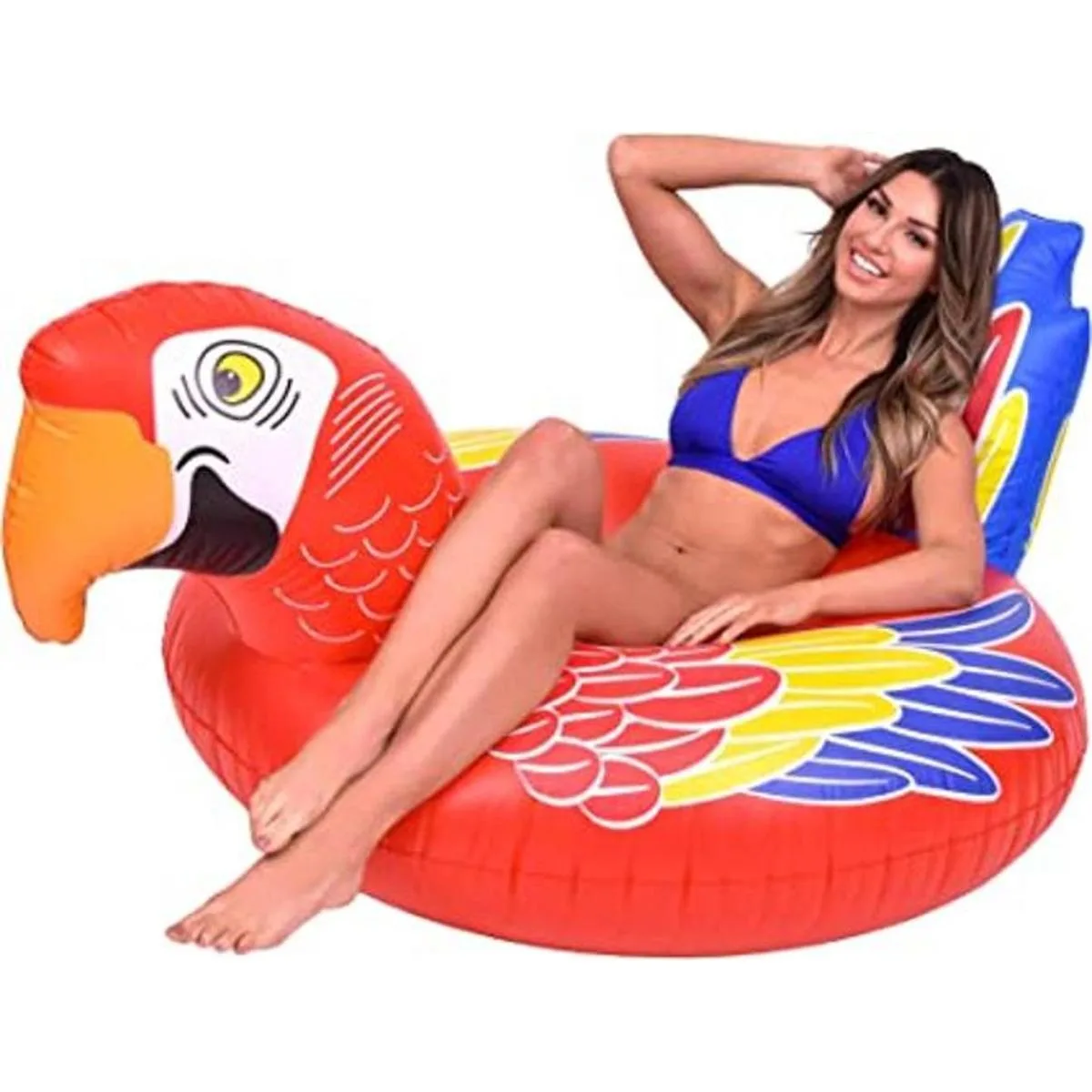 GoFloats Tropical Parrot Tubo flotador para piscina_1