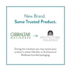 Gibraltar Mailboxes Garrison Bronce veneciano de acero_5