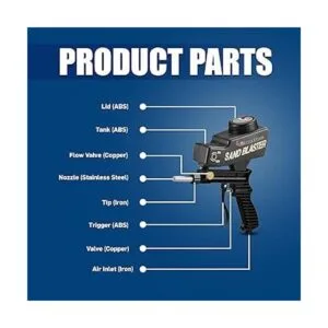 Kit de de limpieza con chorro de arena removedor_5