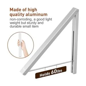 Anjuer Perchero plegable con gancho de valet organizador_3