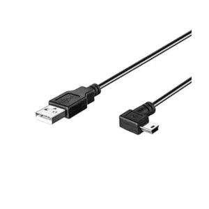 LARRITS Cable USB 3M A a Mini B USB de 90 grados ángulo_4