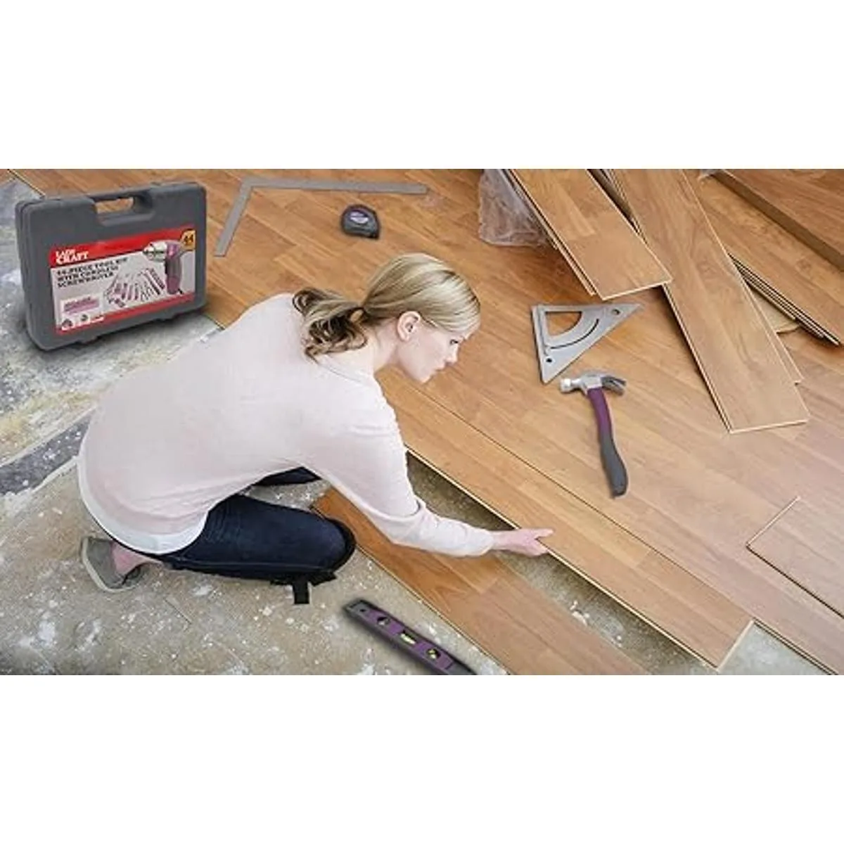 Kit de herramientas de 44 unidades WerkTough 3.6V4V_4