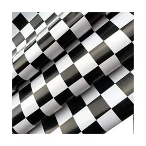 Redodeco Adhesivo Blanco Negro Mosaico Backsplash Azulejos_1