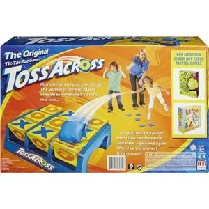 Mattel Games Juego Toss Across El juego original TicTacToe_4