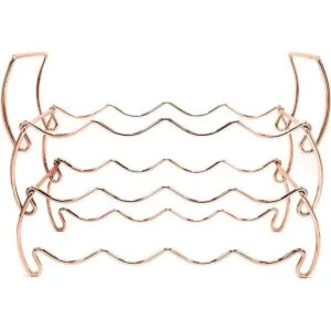 Sorbus Estante de vino apilable de 3 niveles estilo_3