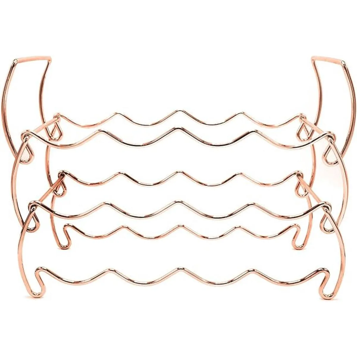 Sorbus Estante de vino apilable de 3 niveles estilo_3