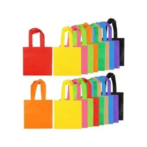 Aneco Paquete de 30 bolsas no tejidas de 10 colores para_5