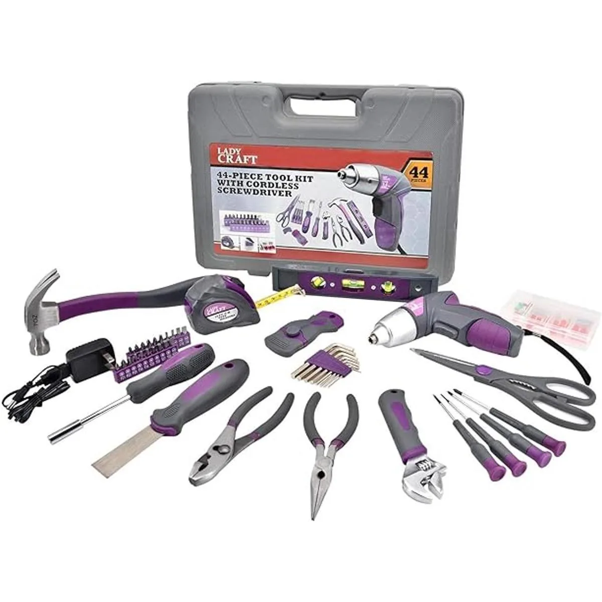 Kit de herramientas de 44 unidades WerkTough 3.6V4V_3