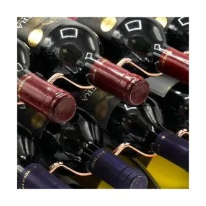 Sorbus Estante de vino apilable de 3 niveles estilo_6