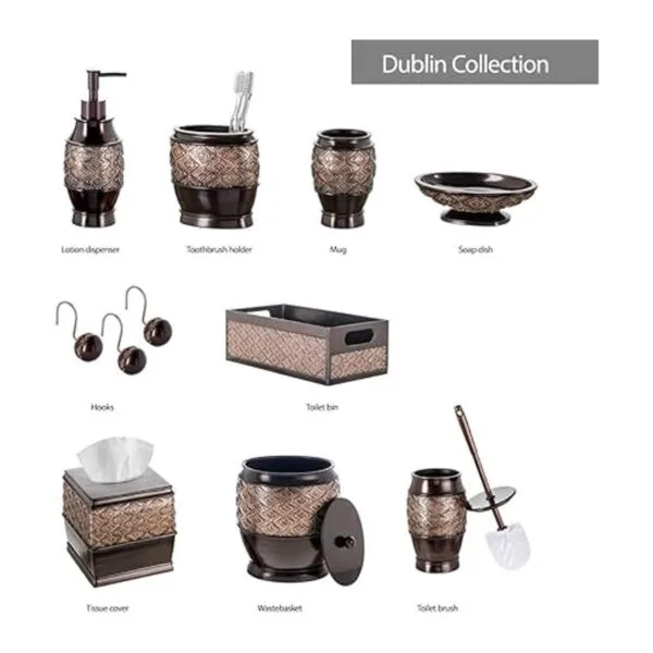 Creative Scents Dublin Juego de accesorios de baño_7