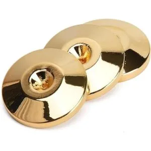 Juego de 4 tacos para altavoces dorados para subwoofer_5