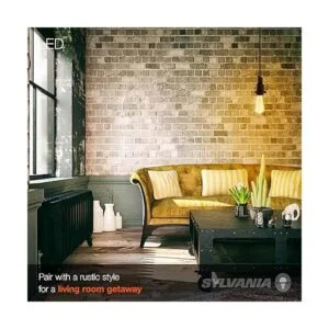 SYLVANIA LED Vintage ST19 60W Equivalente E26 Eficiente_5