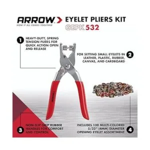Arrow GEPK532 Juego de herramientas con ojales alicates_2