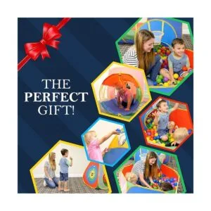 5pc Kids Playhouse Jungle Gym WPop Up Play Tents Túneles_4