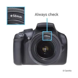 Parasol para lente de cámara Juego de 2 Plegable en 3_2