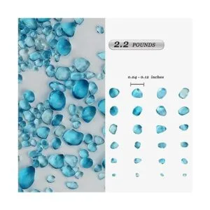 BXI Piedras decorativas Grava de acuario de 2.2 libras_2