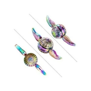Orbe de metal sólido Fidget Spinner iridiscente juguete_2