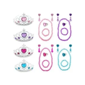 Elesa Miracle Juego de tiaras para niña collar pulsera_1