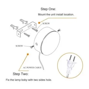 Luces de lectura para libros en la cama luz de montaje en_6