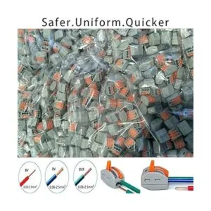 Conectores de alambre paquete surtido de conectores de_6