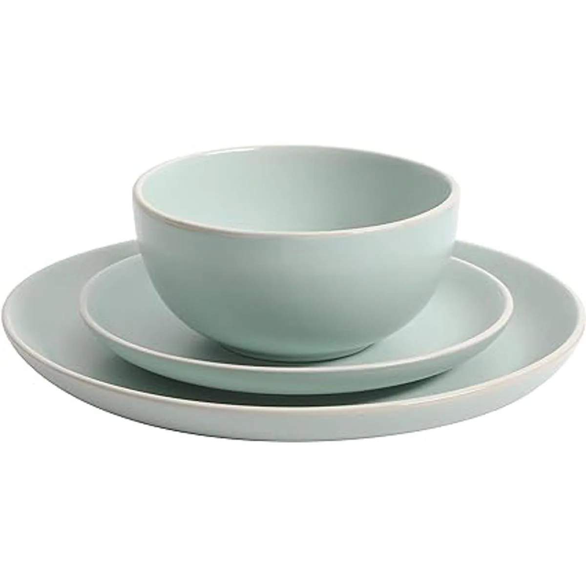 Gibson Home Rockaway Juego de vajilla de 12 piezas color_3