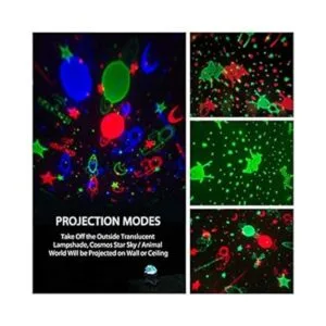 Moredig Proyector de luz nocturna luz nocturna de bebé_5