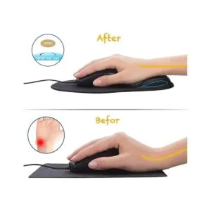 Alfombrilla de mouse de oficina con soporte de muñeca de_6