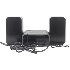 Magnavox MM435MBK Sistema compacto de estante de CD de 3_5