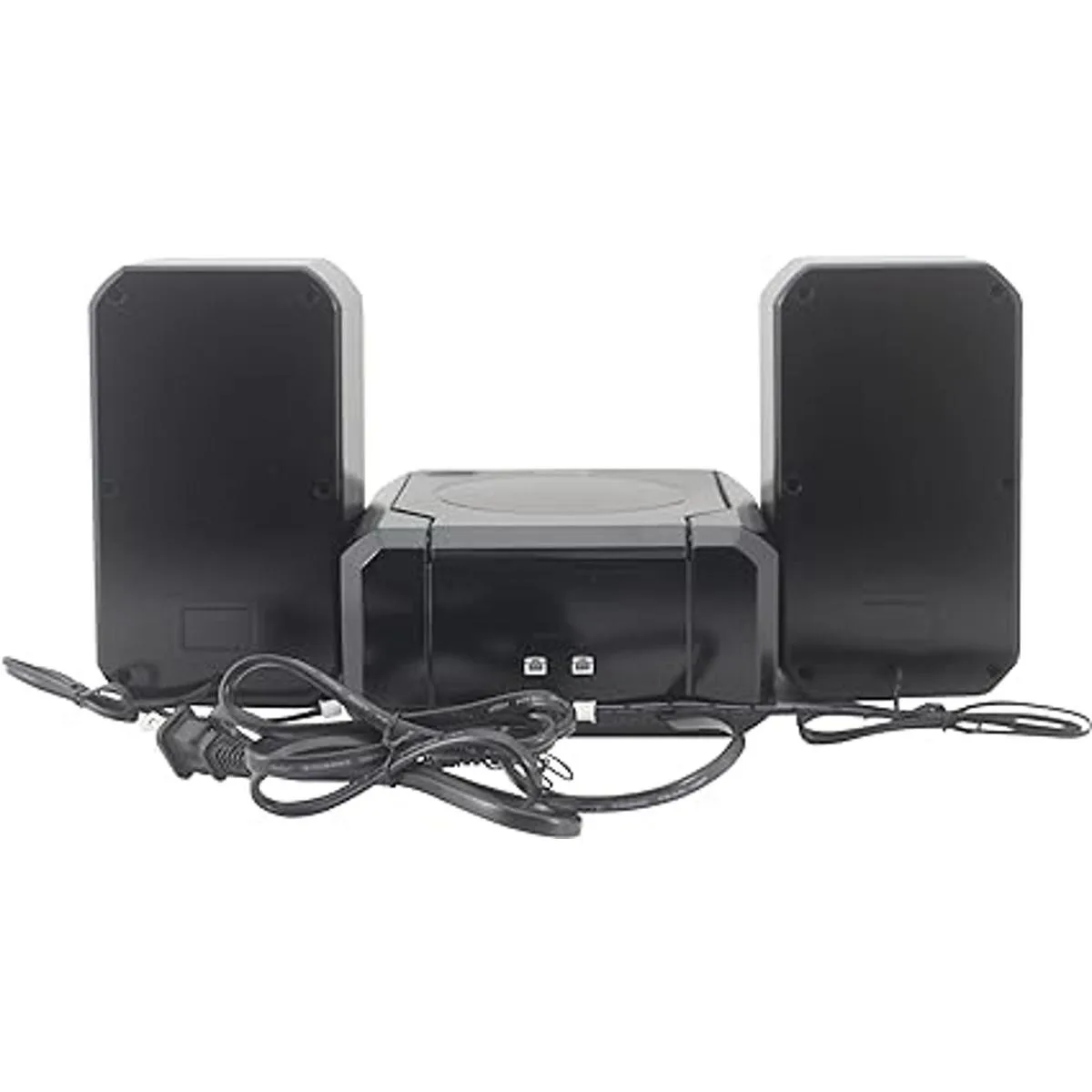 Magnavox MM435MBK Sistema compacto de estante de CD de 3_5