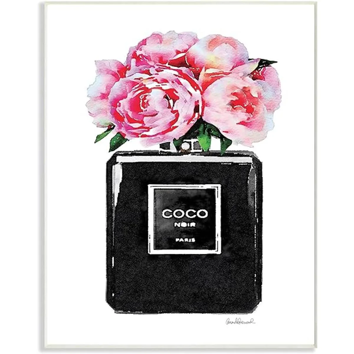 Stupell Industries agp106 Glam Botella de perfume con_1