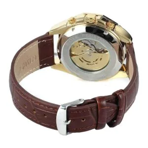 Forsining automático esqueleto mecánico reloj reloj de los_3