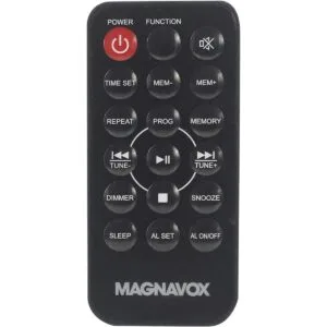 Magnavox MM435MBK Sistema compacto de estante de CD de 3_6