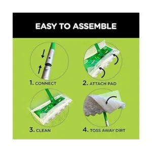 Swiffer Sweeper Almohadilla de barrido en seco múltiples_2