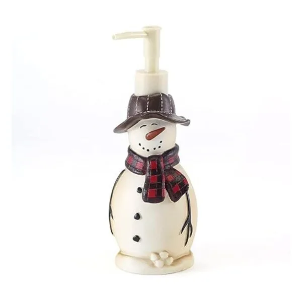 Snowmen Gathering Collection Dispensador de jabón bomba_1